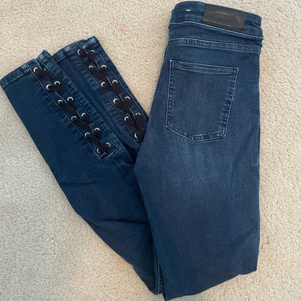 Scotch & Soda Women’s Amsterdam Blauw Skinny Jeans